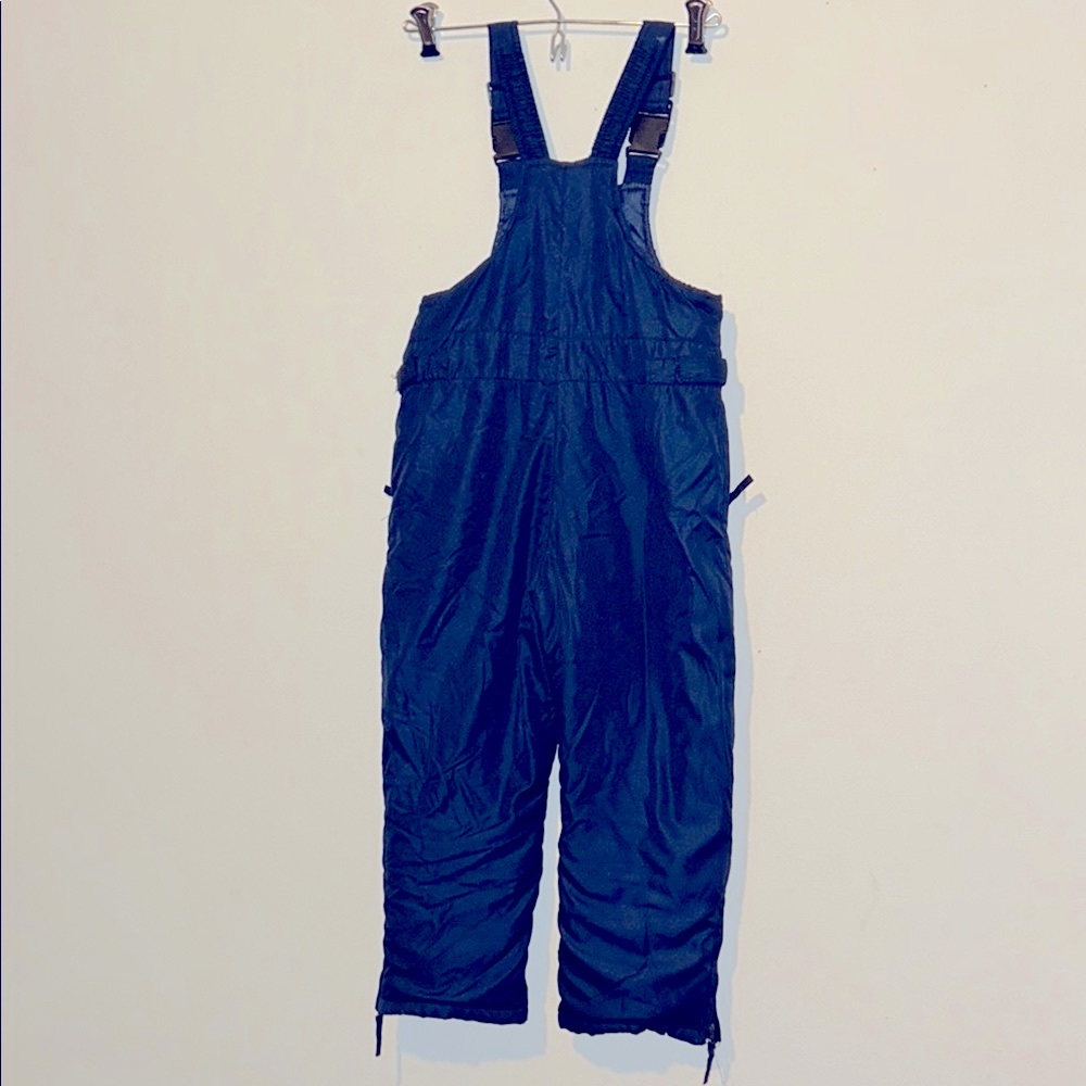 Kids Navy Blue One Piece Snowsuit